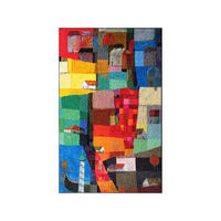 FLACHWEBETEPPICH 115/175 cm Venetien Multicolor  - Multicolor, KONVENTIONELL, Kunststoff/Textil (115/175cm) - wash+dry