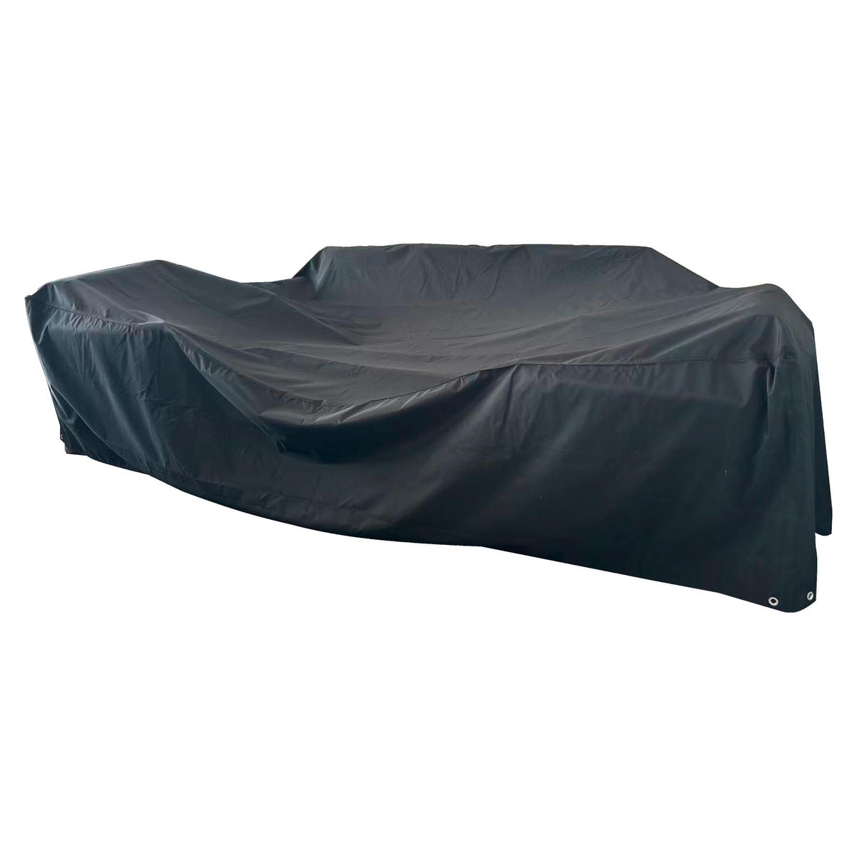 SET STOLICA ZA BAŠTU - svetlosiva/crna, Moderno, metal/tekstil (56/78/59cm) - Bessagi Garden