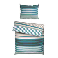 BETTWÄSCHE Mavie Satin 140/200 cm  - Blau, KONVENTIONELL, Textil (140/200cm) - Esposa