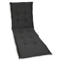 LIEGENAUFLAGE in Anthrazit Uni  - Anthrazit, Basics, Textil (60/7/190cm)