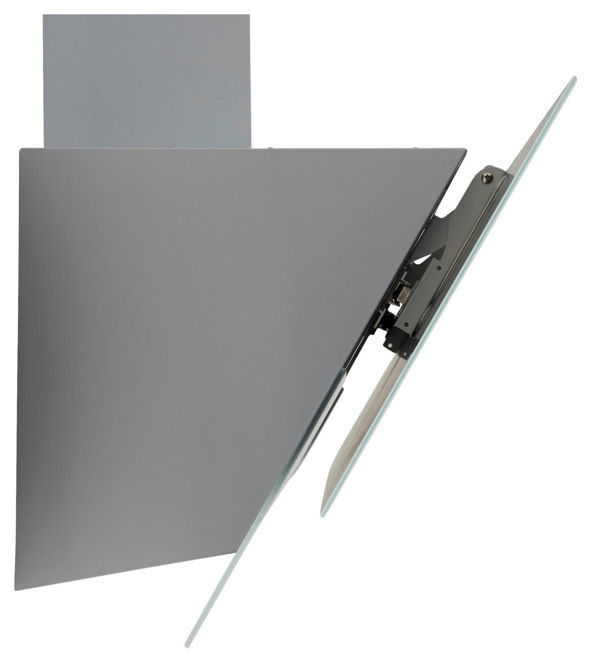 DUNSTABZUGSHAUBE CH66038-90WAM  - Weiß, Trend, Glas/Metall (89,5/34,5-109,5/38,5cm) - Respekta