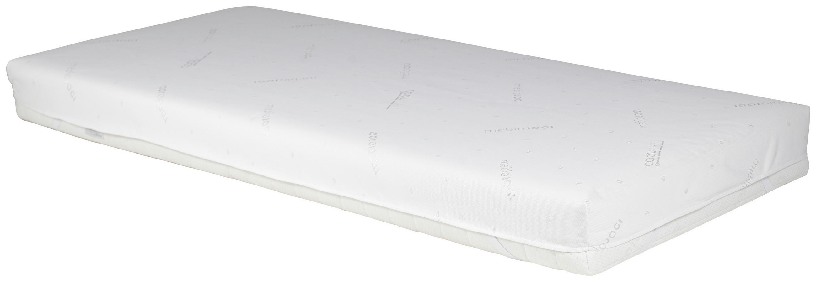 POSTELJNI NADVLOŽEK - bela, Design, tekstil (90/200cm) - Meblojogi