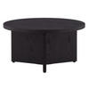 SOFFBORD i trämaterial, trä 85/85/42,5 cm  - svart, Design, trämaterial/trä (85/85/42,5cm) - Best Price