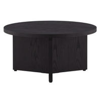 SOFFBORD i trämaterial, trä 85/85/42,5 cm  - svart, Design, trämaterial/trä (85/85/42,5cm) - Best Price