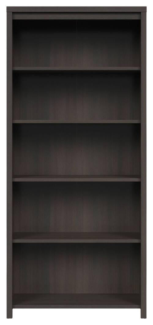 REGAL wenge boje  drvni materijal  - wenge boje/crna, Design, drvni materijal/plastika (90/200,5/40,5cm)