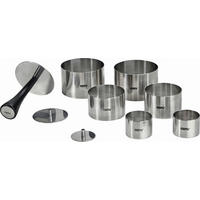 Speiseringe Set FORMIDABLE - Edelstahlfarben, Basics, Metall - Gefu