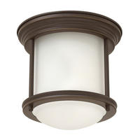 DECKENLEUCHTE  19.6/18.5 cm    - Bronzefarben, KONVENTIONELL, Glas/Metall (19.6/18.5cm) - Elstead Lighting