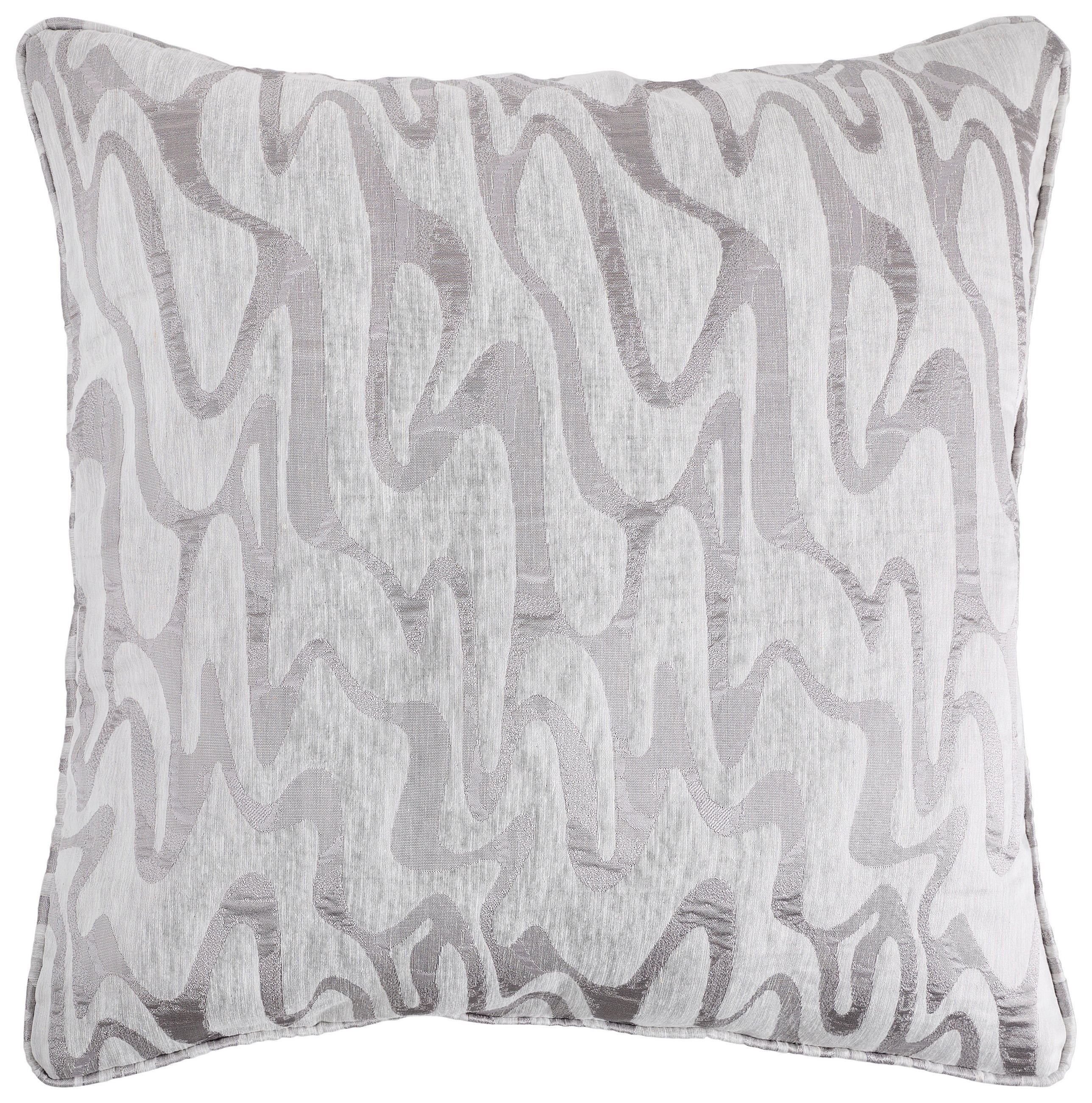 KISSENBEZUG 48/48 cm  - Silberfarben, Textil (48/48cm) - Dieter Knoll