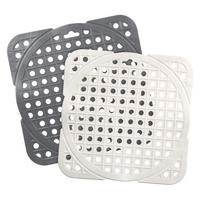 PODLOGA ZA POMIVALNO KORITO      30/30 cm               - siva/bela, Basics, umetna masa (30/30cm) - Homeware