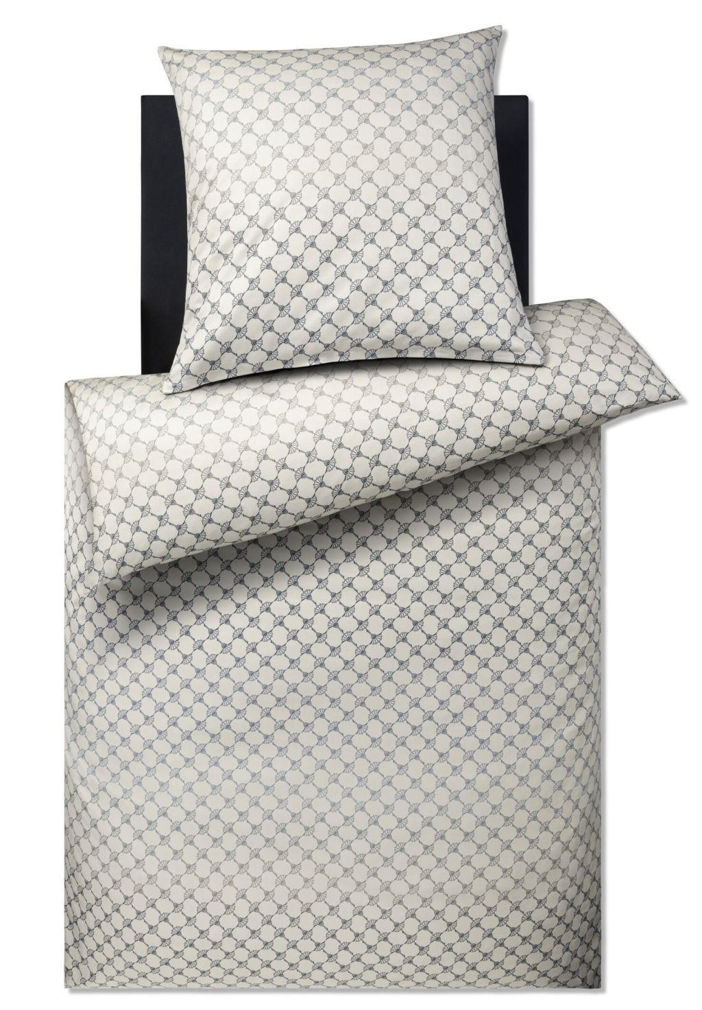 BETTWÄSCHE Makosatin 135/200 cm - Anthrazit/Grau, Basics, Naturmaterialien/Textil (135/200cm) - Joop!