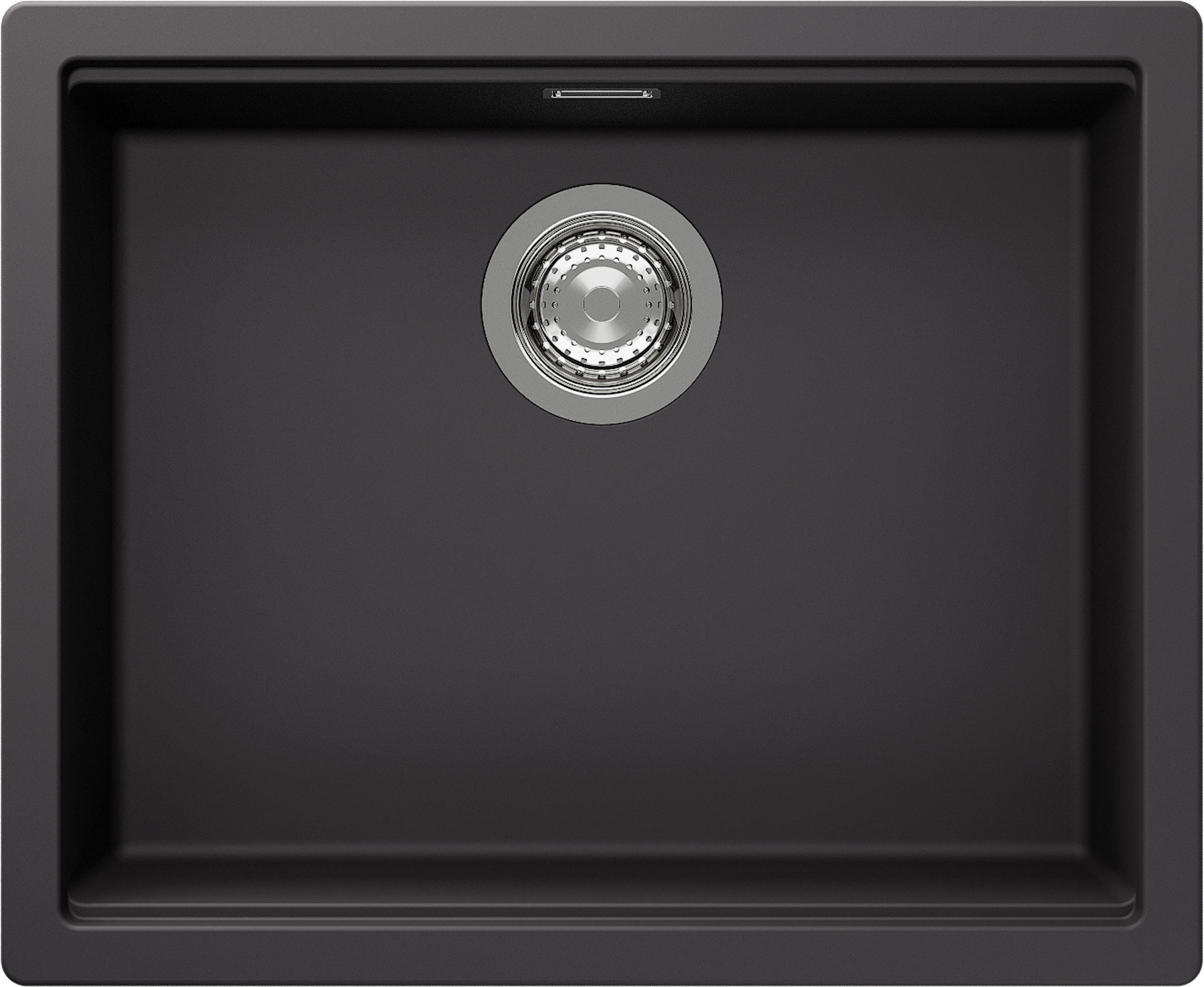 SPÜLE KIRN100LADSK  - Grau, Basics, Stein (55,6/28,9/45,6cm) - Schock