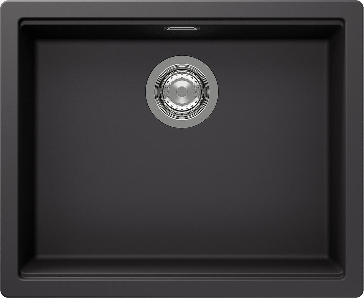 SPÜLE KIRN100LADSK  - Grau, Basics, Stein (55,6/28,9/45,6cm) - Schock