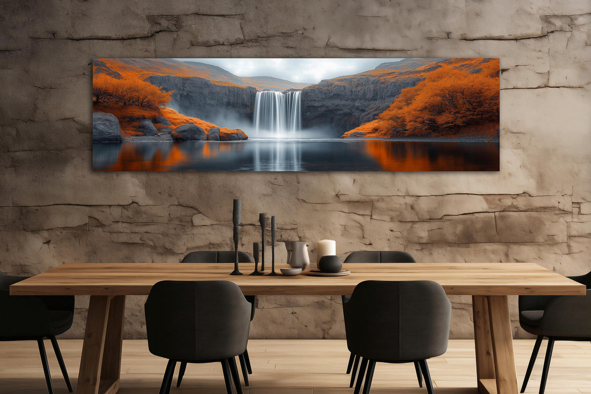 ALUMINIUMBILD 180/50/2 cm  - Multicolor, Natur, Metall (180/50/2cm)