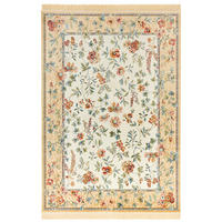 VINTAGE-TEPPICH 95/140 cm Naveh Creme, Beige  - Beige/Creme, Basics, Textil (95/140cm)
