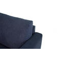 SCHLAFSOFA Webstoff Dunkelblau  - Schwarz/Dunkelblau, KONVENTIONELL, Textil (178/85/90cm) - Xora
