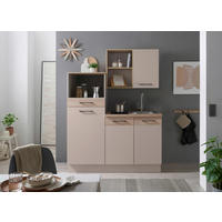 KÜCHENLEERBLOCK   in Eichefarben, Kaschmir  - Kaschmir/Eichefarben, Trend, Holzwerkstoff/Metall (150/210/60cm) - MID.YOU