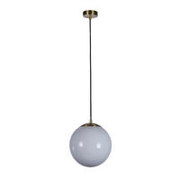 HÄNGELEUCHTE Atom 30/33/30 cm  - Silberfarben, Basics, Glas/Metall (30/33/30cm) - Searchlight