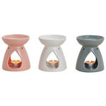 DUFTLAMPE 10/11 cm  - Weiß, Basics, Keramik (10/11cm) - Ambia Home