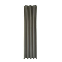 WÄRMESCHUTZVORHANG  blickdicht  140/245 cm   - Braun, Basics, Textil (140/245cm)