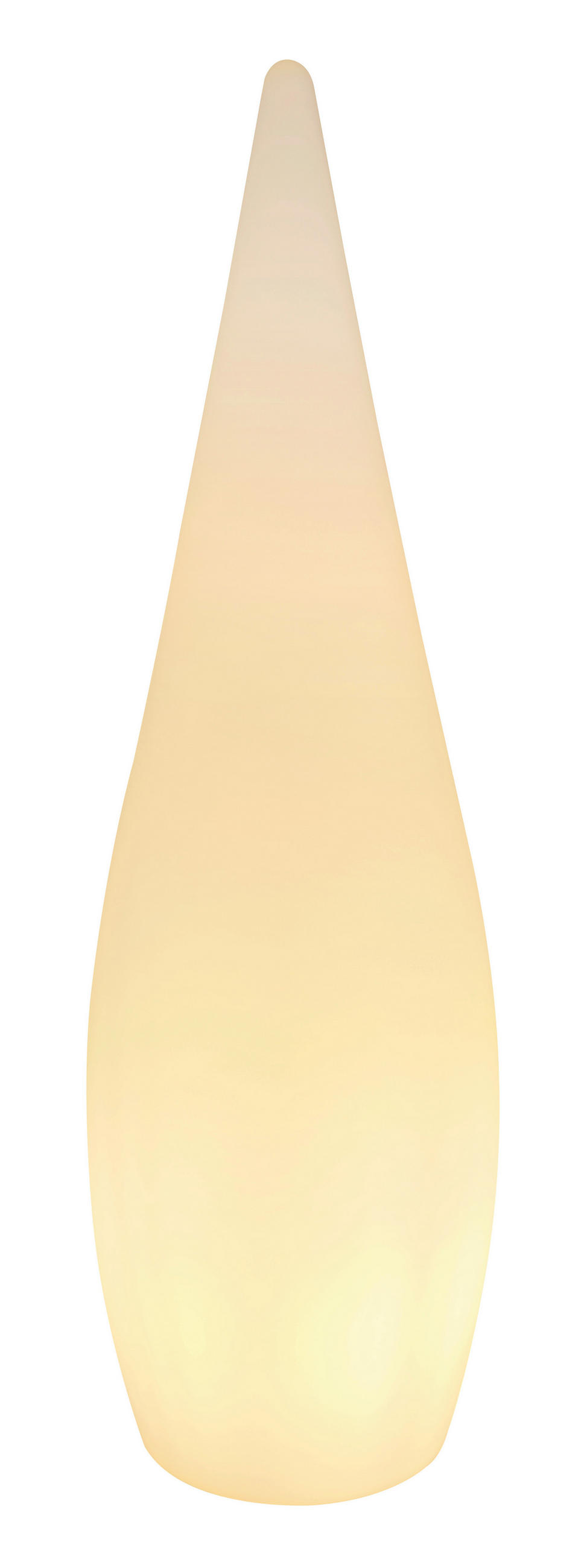 GOLVLAMPA UTOMHUS - vit/opal, Basics, plast (24/9,6cm) - Globo