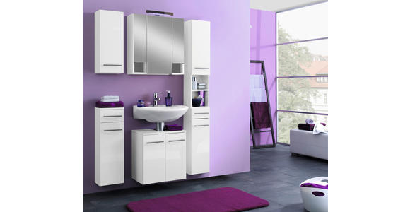 WASCHBECKENUNTERSCHRANK 50/53/34 cm  - Alufarben, KONVENTIONELL, Holzwerkstoff/Metall (50/53/34cm) - Xora