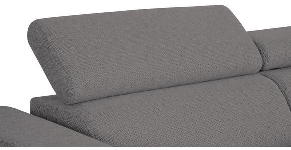 ECKSOFA Anthrazit Struktur - Anthrazit/Schwarz, Design, Kunststoff/Textil (205/284cm) - Xora