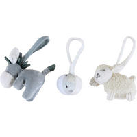 GRIPLEKSAK Diego & Molly  - vit/beige, Basics, textil - Patinio