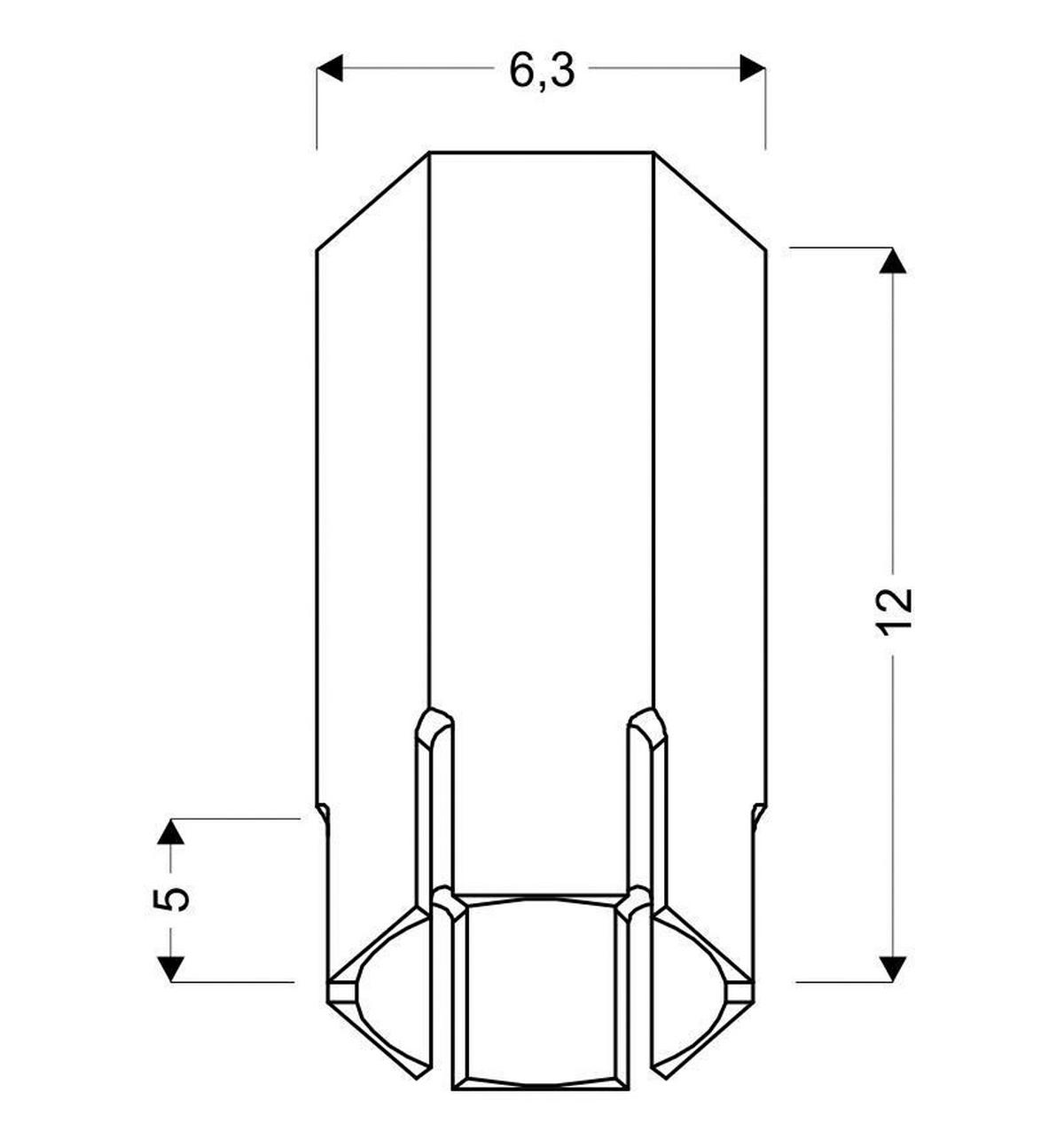 DECKENLEUCHTE    6.3/6.3/12 cm  - Design (6.3/6.3/12cm)