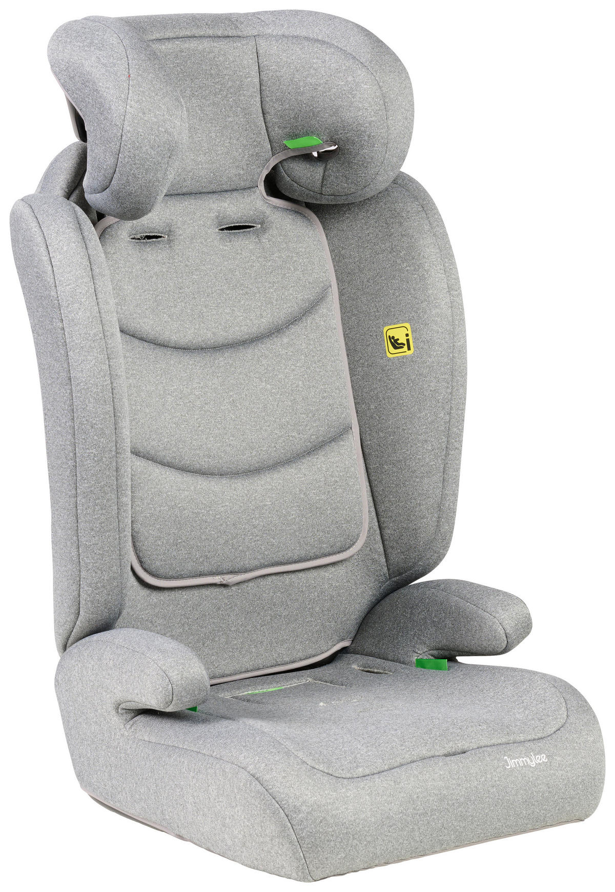 KINDERAUTOSITZ  - Grau, Basics, Kunststoff/Textil (44/48/73cm) - Jimmylee