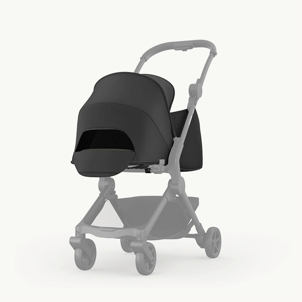 KOŠARA ZA SPAVANJE    - crna, Basics, tekstil (70/30/17cm) - BEBETTO