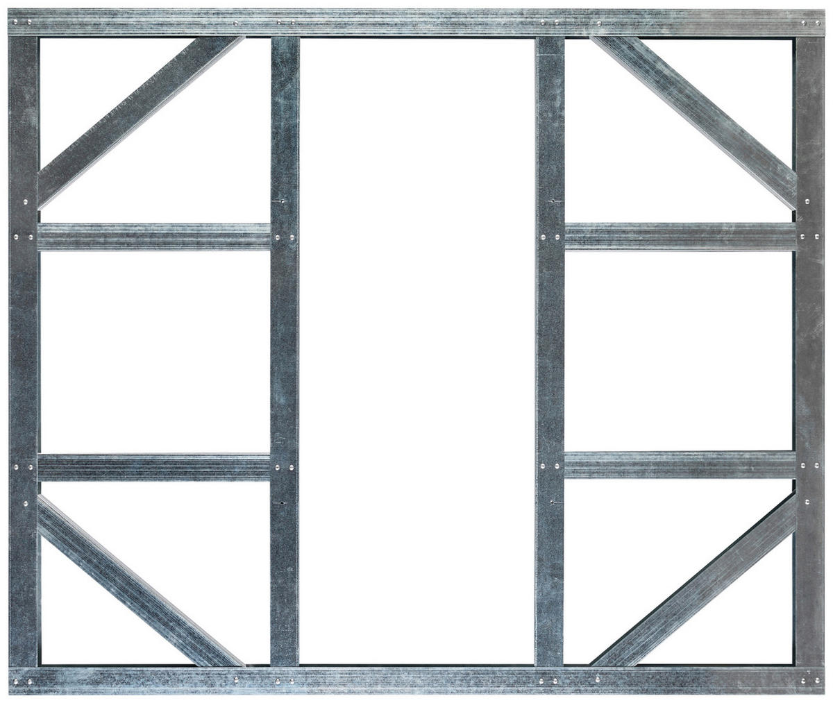 FUNDAMENT - Silberfarben, Basics, Metall (171/2/144cm)