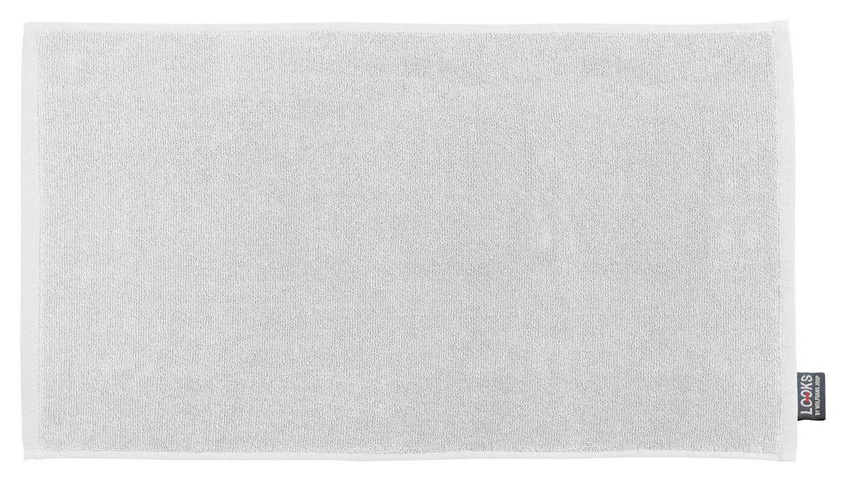BADEMATTE Weiß 50/70 cm  - Weiß, KONVENTIONELL, Naturmaterialien/Textil (50/70cm) - LOOKS by W.Joop