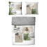 BETTWÄSCHE Satin Grau, Grün, Naturfarben, Weiß 135/200 cm - Naturfarben/Weiß, KONVENTIONELL, Textil (135/200cm) - Linea Natura