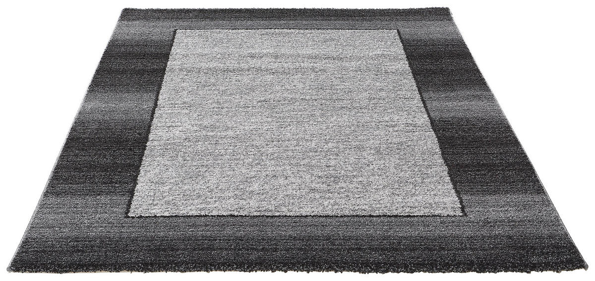 WEBTEPPICH 65/130 cm Liquido Bordo Grau  - Grau, Basics, Textil (65/130cm) - Novel