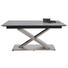 ESSTISCH in Metall, Holzwerkstoff 160(210)/100/77 cm - Edelstahlfarben/Dunkelgrau, Design, Holzwerkstoff/Metall (160(210)/100/77cm) - Dieter Knoll ESSTISCH in Metall, Holzwerkstoff 160(210)/100/77 cm - Edelstahlfarben/Dunkelgrau, Design, Holzwerkstoff/Metall (160(210)/100/77cm) - Dieter Knoll