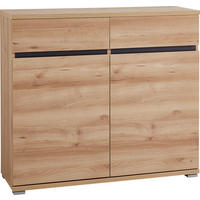 KOMMODE 96/88/40 cm  in Buchefarben  - Silberfarben/Buchefarben, Basics, Holzwerkstoff/Kunststoff (96/88/40cm) - Carryhome