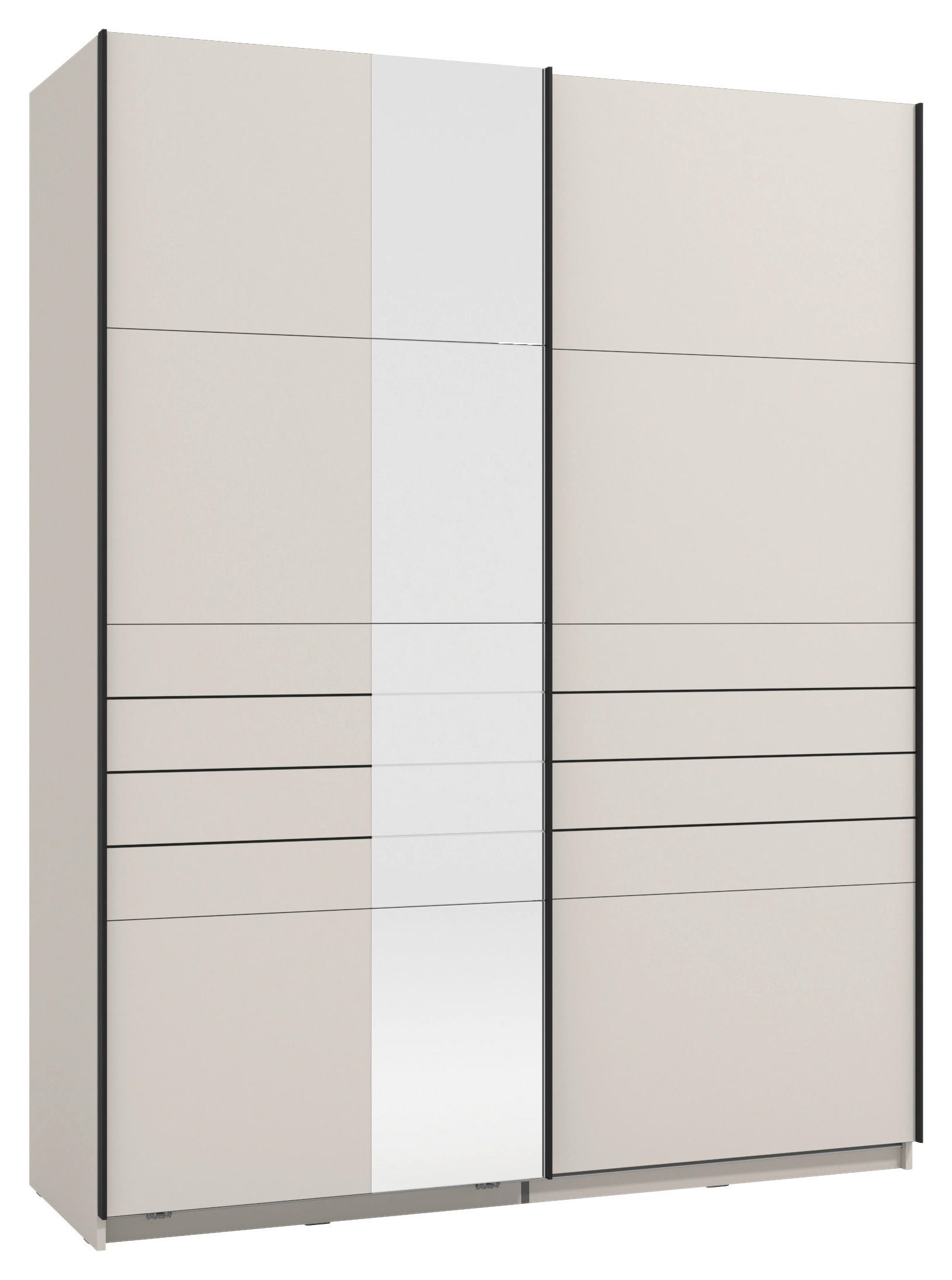 Xora SKŘÍŇ S POSOUVACÍMI DVEŘMI, kašmírová, 145,5/217,5/60 cm