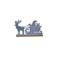 SANJKE DEKORATIVNE - siva, Lifestyle, drvni materijal/tekstil (60/6/34cm) - X-Mas