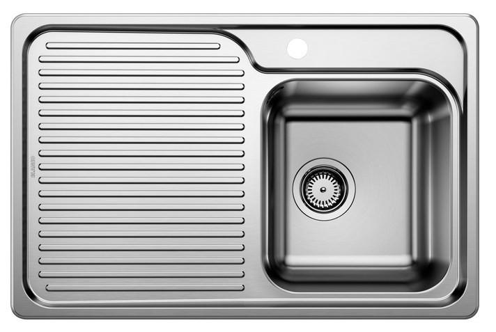 SPÜLE 511124  - Edelstahlfarben, Basics, Metall (78/17,5/51cm) - Blanco