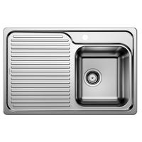 SPÜLE 511124  - Edelstahlfarben, Basics, Metall (78/17,5/51cm) - Blanco