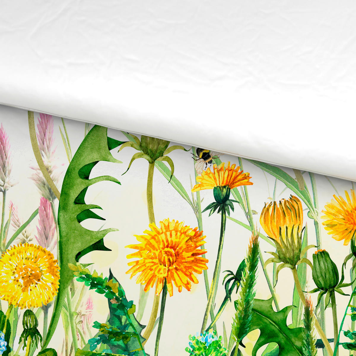 WENDEBETTWÄSCHE Satin 140/220 cm  - Multicolor, Textil (140/220cm) - Esposa