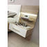 BETTANLAGE 180/200 cm - Eichefarben/Weiß, Design (180/200cm) - Carryhome