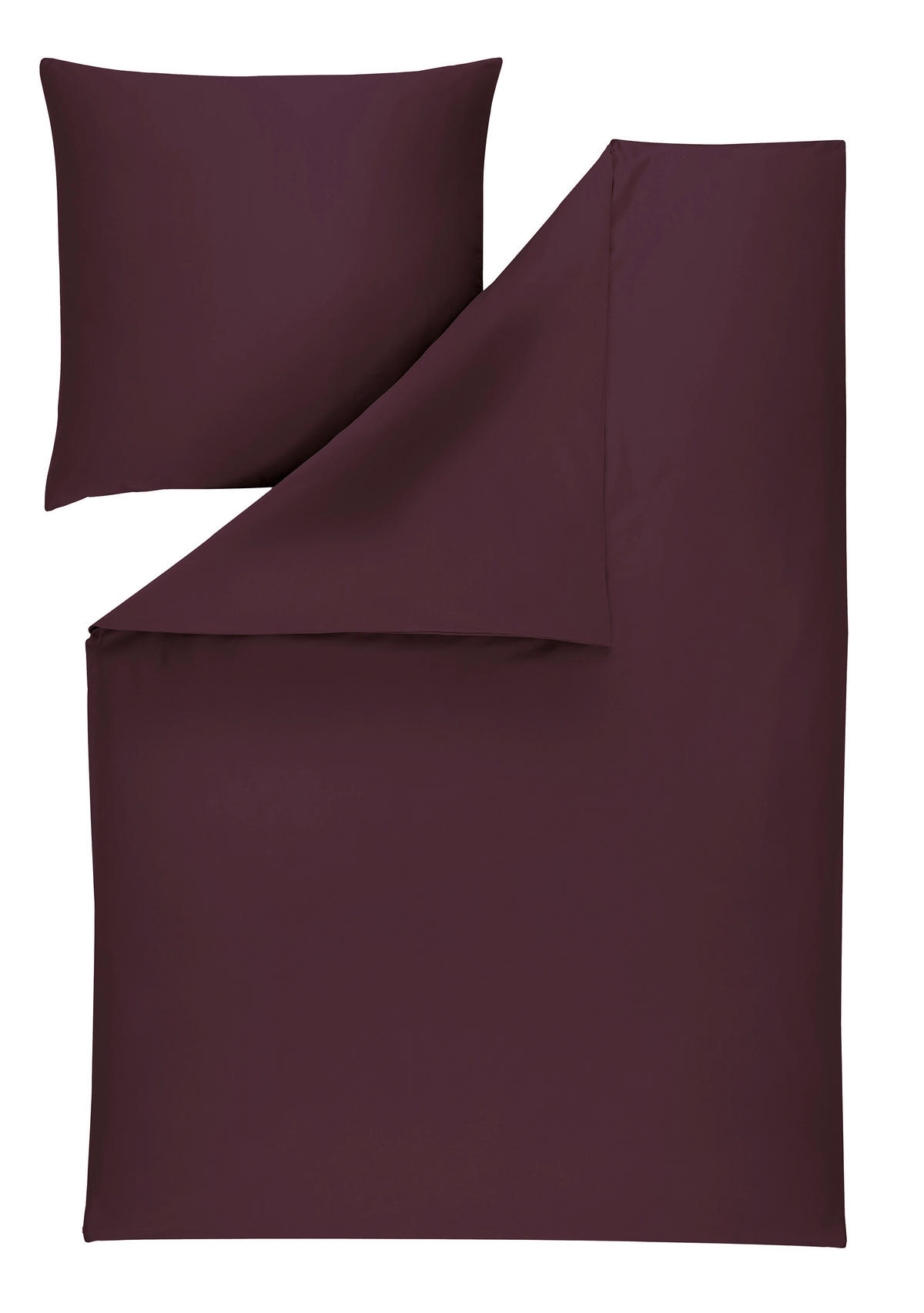 BETTWÄSCHE Atelier Makosatin 135/200 cm  - Rot, Design, Textil (135/200cm) - Estella