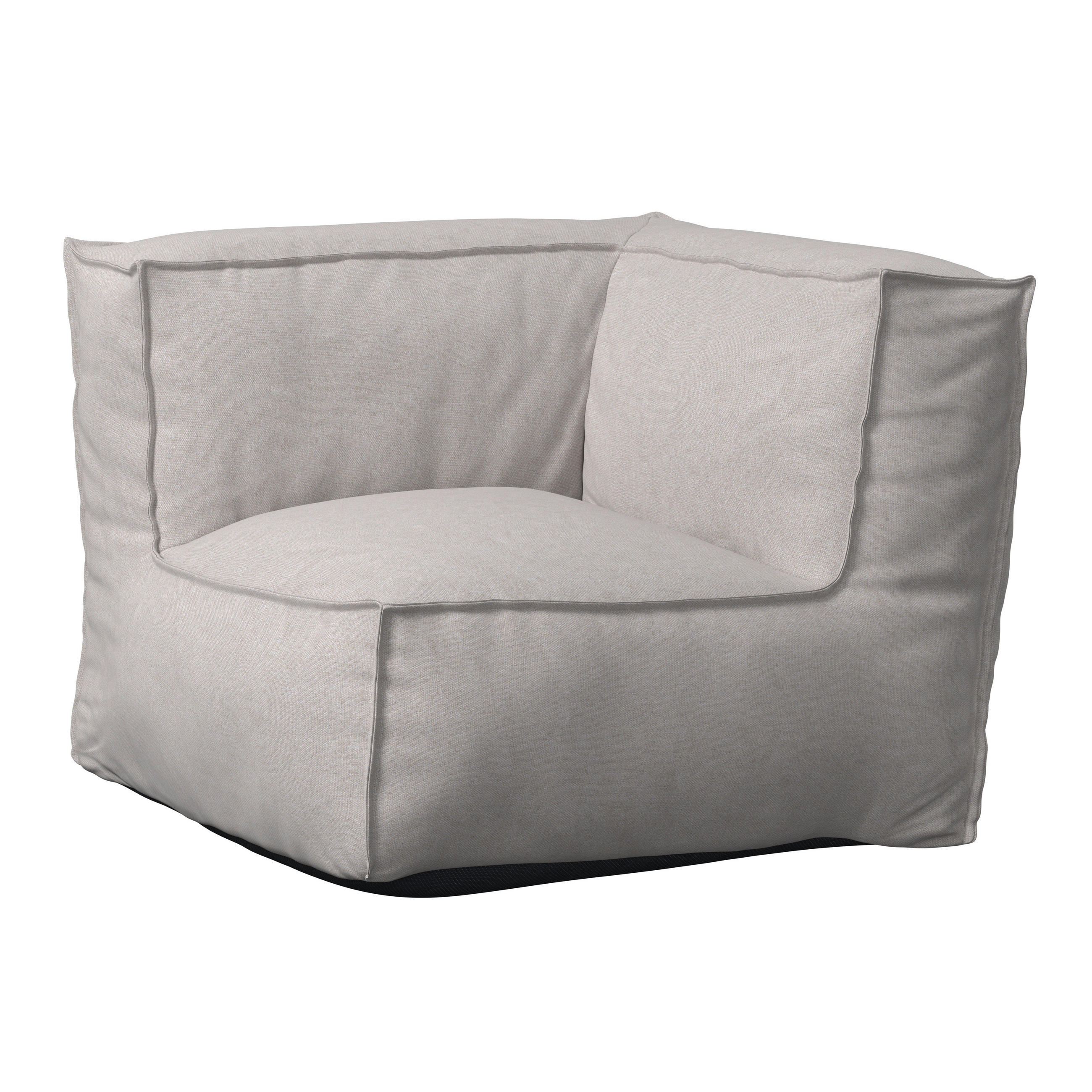 LOUNGESOFA  - Beige, MODERN, Textil (95/80/95cm) - Ambia Garden