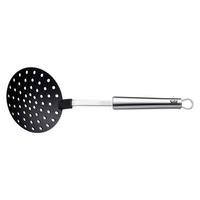 SCHÖPFLÖFFEL  - Silberfarben/Schwarz, Basics, Kunststoff/Metall - Silit