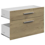 SCHUBKASTENEINSATZ 73,1/34,1/36,6 cm   - Eichefarben, KONVENTIONELL, Holzwerkstoff (73,1/34,1/36,6cm) - Voleo