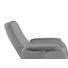 RELAXSESSEL Echtleder - Chromfarben/Hellgrau, Design, Leder/Metall (80/109/88cm) - Beldomo Premium RELAXSESSEL Echtleder - Chromfarben/Hellgrau, Design, Leder/Metall (80/109/88cm) - Beldomo Premium