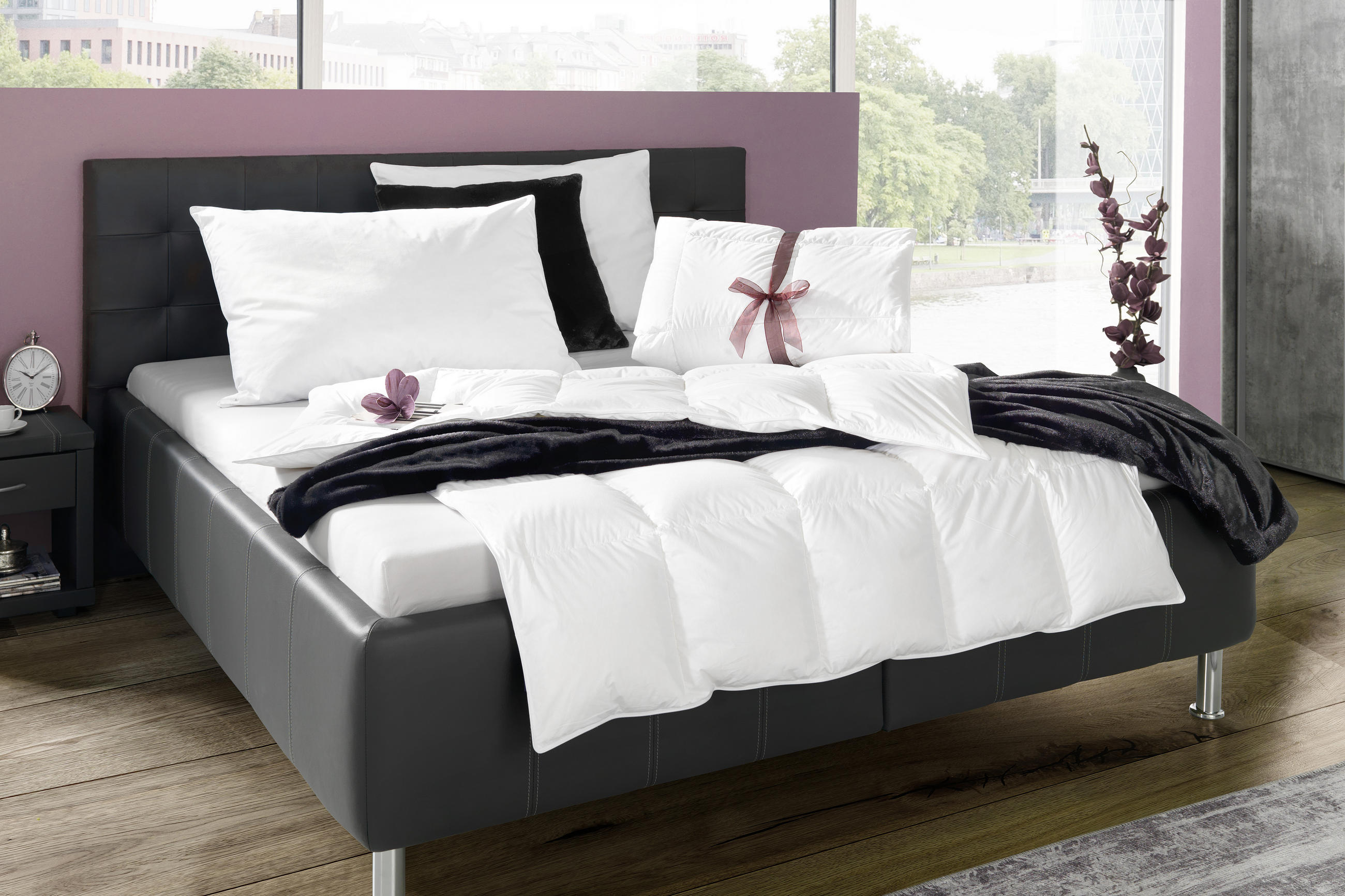 EGÉSZ ÉVES PAPLAN 135/200 cm - fehér, Natur, textil (135/200cm) - Billerbeck
