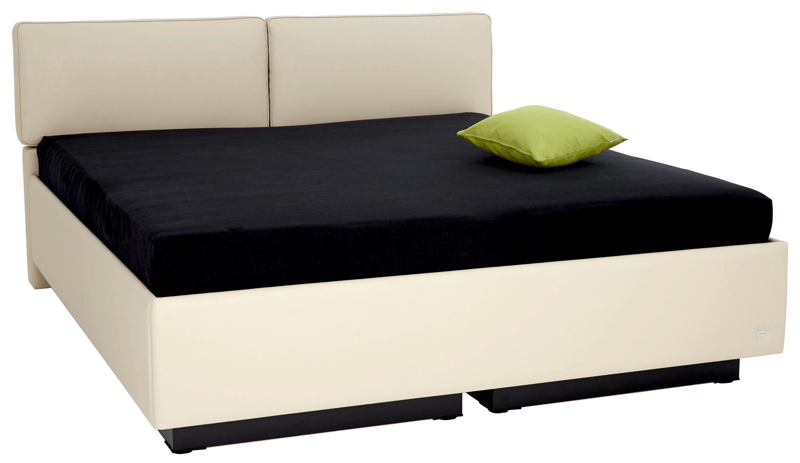 POLSTERBETT 180/200 cm  in Beige  - Beige, Konventionell, Holzwerkstoff/Textil (180/200cm) - RUF Betten