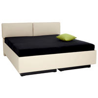 POLSTERBETT 180/200 cm  in Beige  - Beige, Konventionell, Holzwerkstoff/Textil (180/200cm) - RUF Betten